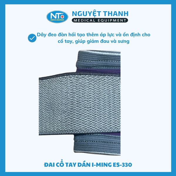 Đai cổ tay dán I-Ming ES330 size M