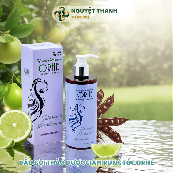 Dầu Gội Thảo Dược ORHE Giảm Rụng Tóc Và Kích Thích Mọc Tóc Chính Hãng