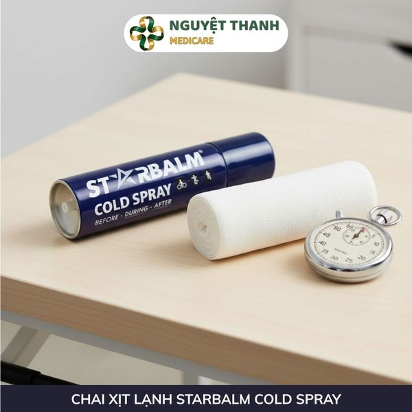 Chai Xịt Lạnh Starbalm Cold Spray Giảm Đau Cấp Tính, Chống Sưng 150ml