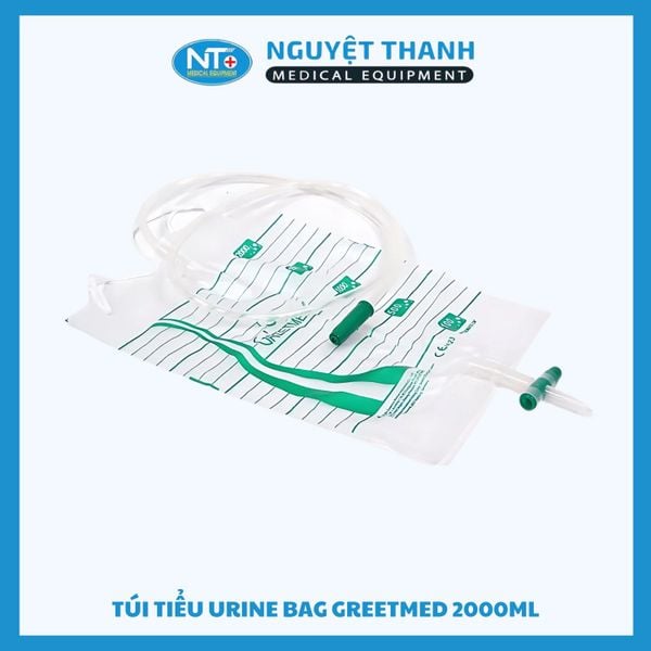COMBO 5 Túi đựng nước tiểu có val xả chữ T Greetmed