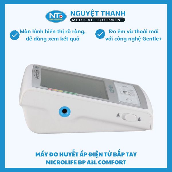 Máy đo HA bắp tay Microlife A3L Comfort