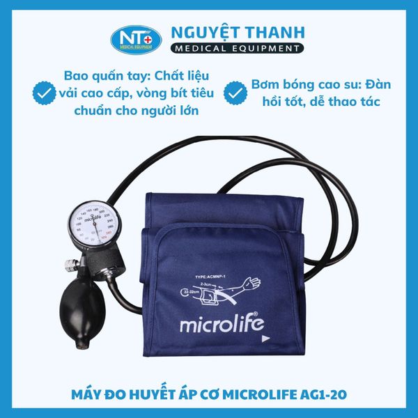 Máy Huyết Áp Cơ Microlife AG1-20