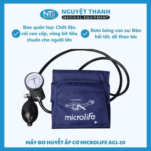 Máy Huyết Áp Cơ Microlife AG1-20