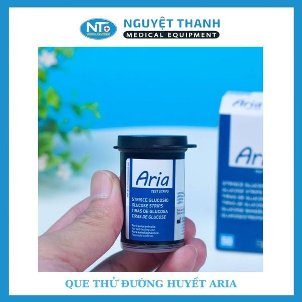 Que thử đường huyết ARIA