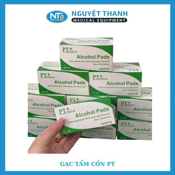 Gạc tẩm cồn PT