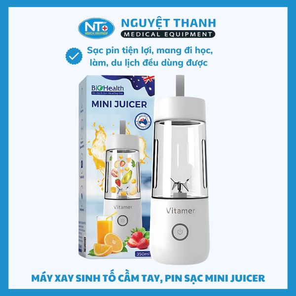 Máy xay sinh tố cầm tay Biohealth Mini Juice