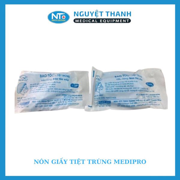 Nón giấy tiệt trùng Medipro