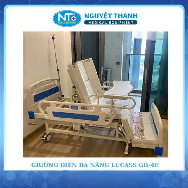 Giường Bệnh Nhân Điện Đa Năng Lucass GB-4E