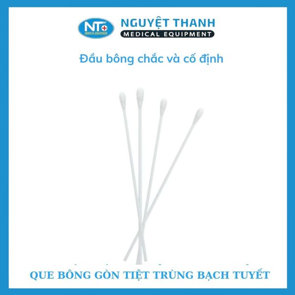 Que gòn xét nghiệm Bạch Tuyết (Gói 100 que)