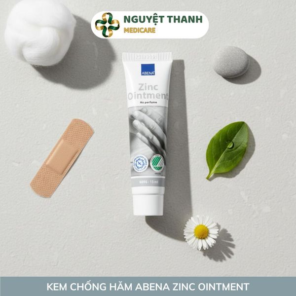Kem Trị Hăm Abena Zinc Ointment Đan Mạch Chính Hãng 15ml Và 100ml