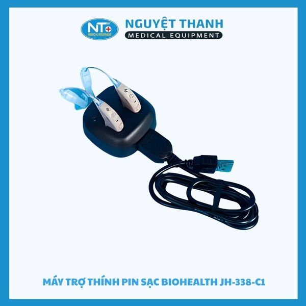 Máy trợ thính đeo tai pin sạc JH-338-C1