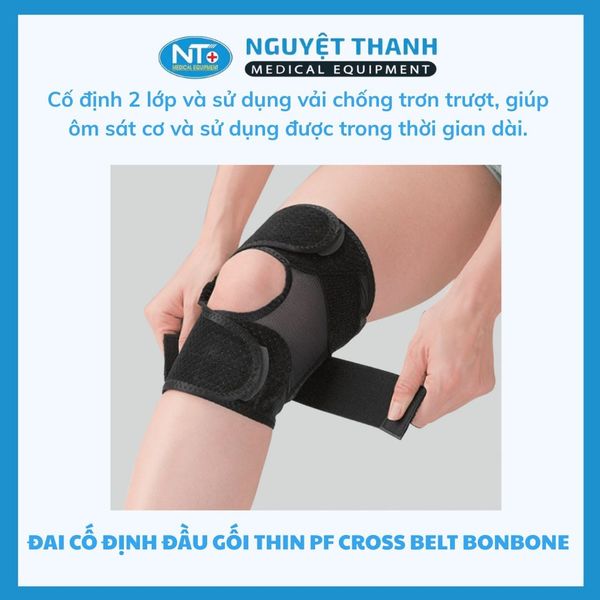 Đai Cố Định Đầu Gối THIN PF Cross Belt