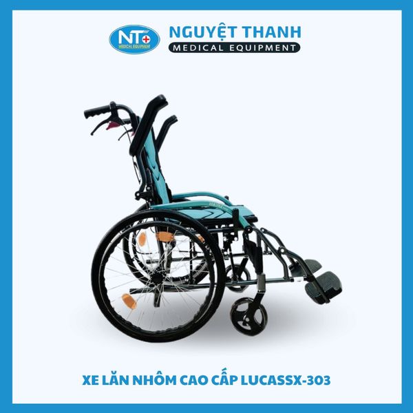 Xe Lăn Tay Du Lịch Cao Cấp Lucass X-303
