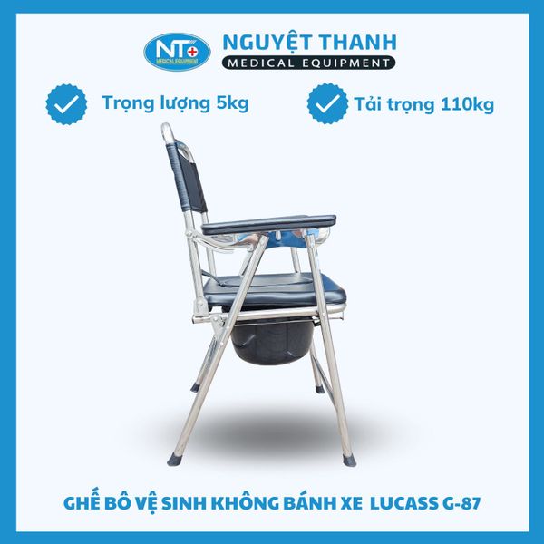 Ghế bô inox gấp gọn Lucass G-87