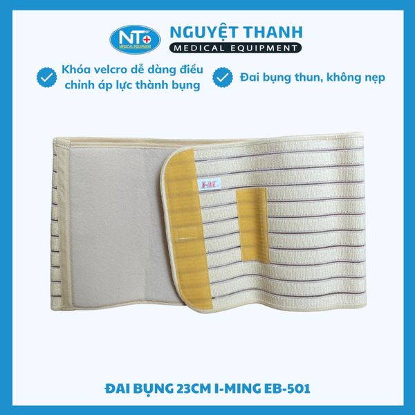Đai hỗ trợ thắt lưng 23cm EB 501 size S
