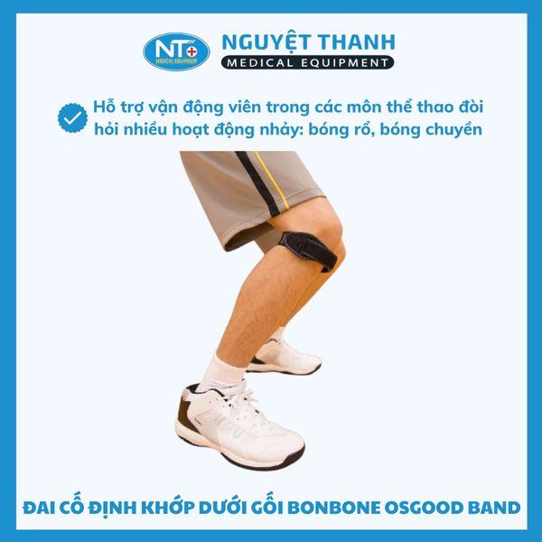 Đai Cố Định Khớp Dưới Gối Bonbone Osgood Band