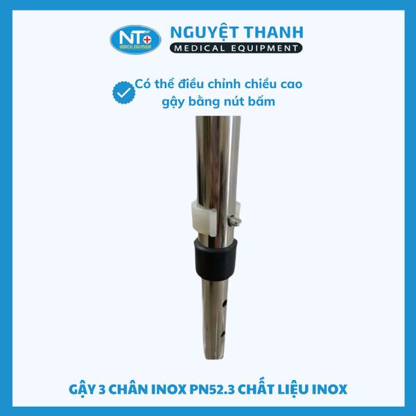Gậy 3 Chân Inox PN52.3 Phana