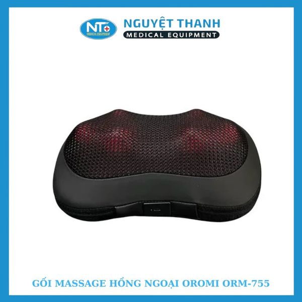 Gối massage hồng ngoại Oromi ORM-755