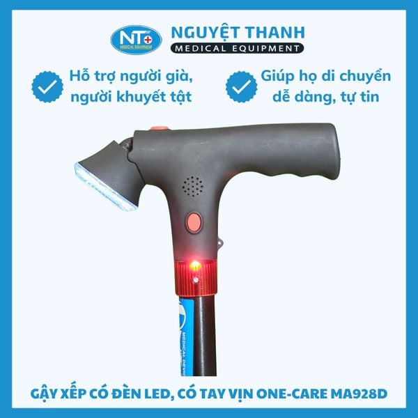 Gậy thẳng có đèn LED, có tay vịn One-X MA928D