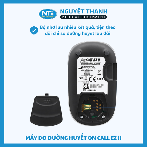 Máy Đo Đường Huyết ACON On Call EZ II Chính Hãng, Độ Chính Xác Cao