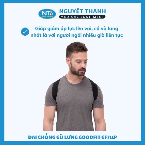 Đai Chống Gù Lưng GoodFit GF711P