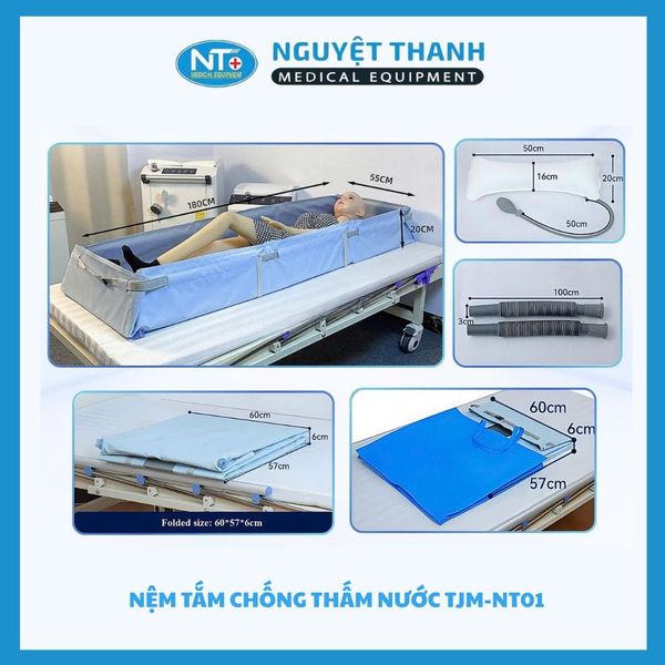 Nệm tắm chống thấm Tajermy TJM-NT01