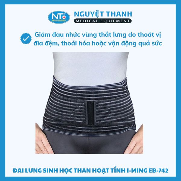 Đai Lưng Than Sinh Học Hoạt Tính I-M EB-742