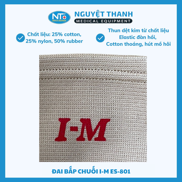 Đai bắp chuối I-Ming ES 801 Size L