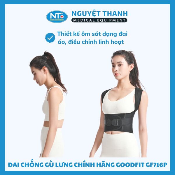 Đai Chống Gù Lưng GoodFit GF716P