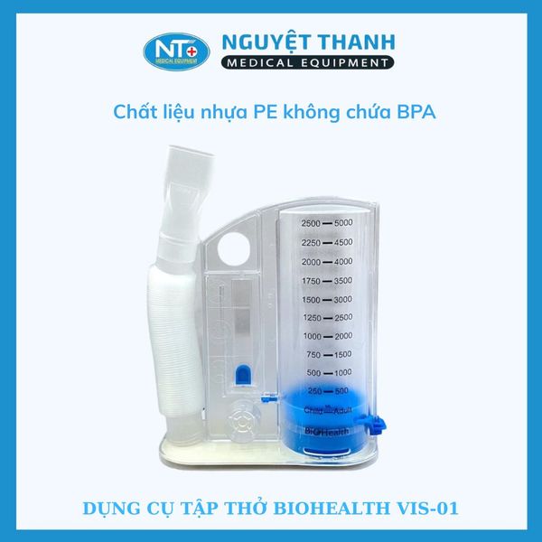 Dụng Cụ Tập Thở Biohealth VIS-01