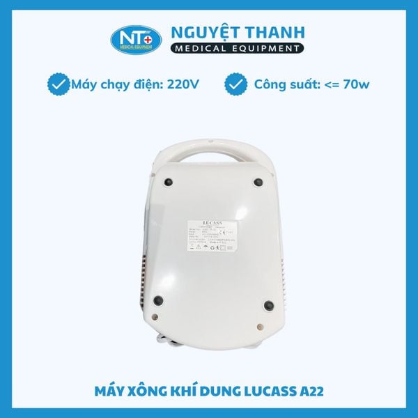 Máy Xông Mũi Họng Lucass A-22