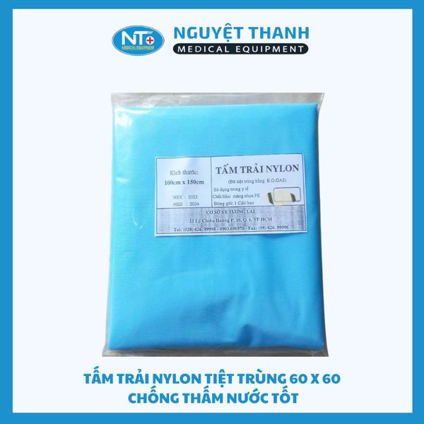 Tấm trải nylon vô trùng 60x60cm TL