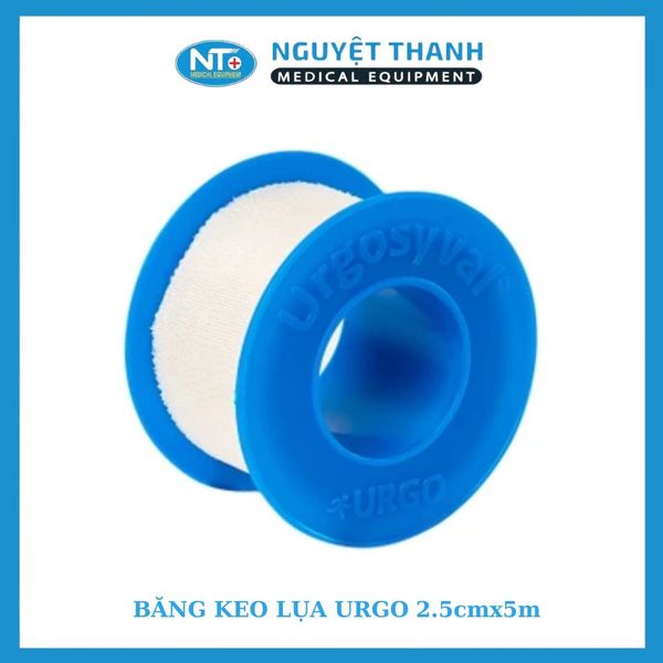 Băng keo Urgo 2.5x5 (12 cuộn/lốc)