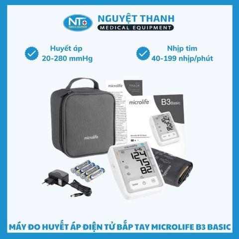 Máy Đo Huyết Áp Microlife B3 BASIC