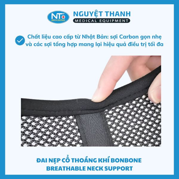 Đai Nẹp Cổ Thoáng Khí Breathable Neck Support Bonbone