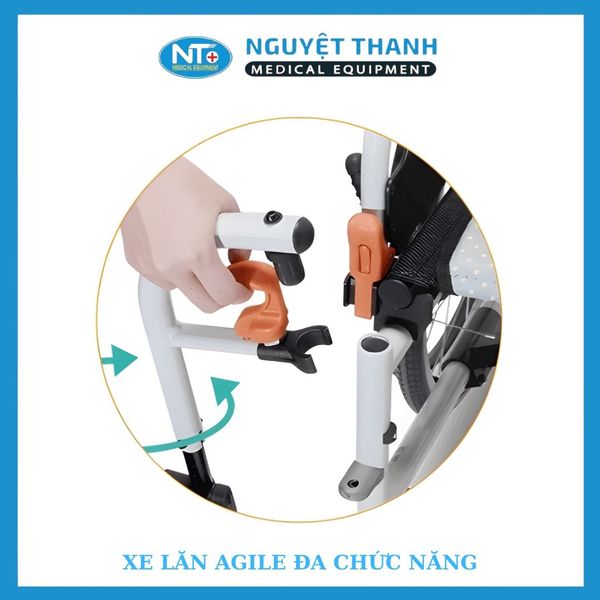 Xe lăn Agile đa năng