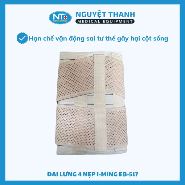 Đai Lưng 4 Nẹp I-M EB-517