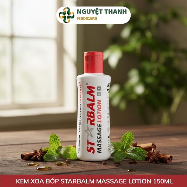 Kem Xoa Bóp Làm Nóng Starbalm 150ml Giảm Đau Mỏi Cơ Khớp
