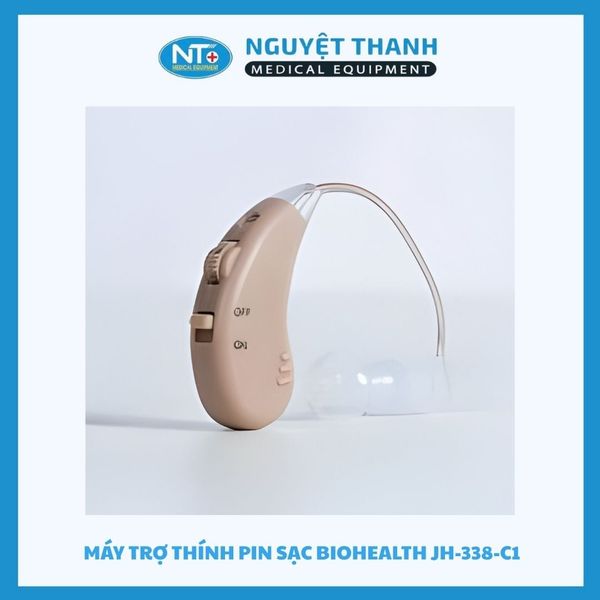 Máy trợ thính đeo tai pin sạc JH-338-C1