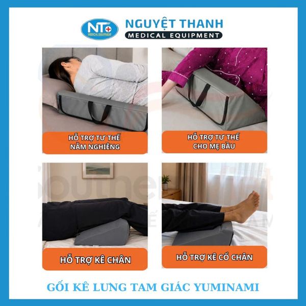 Gối kê lưng tam giác Yuminami
