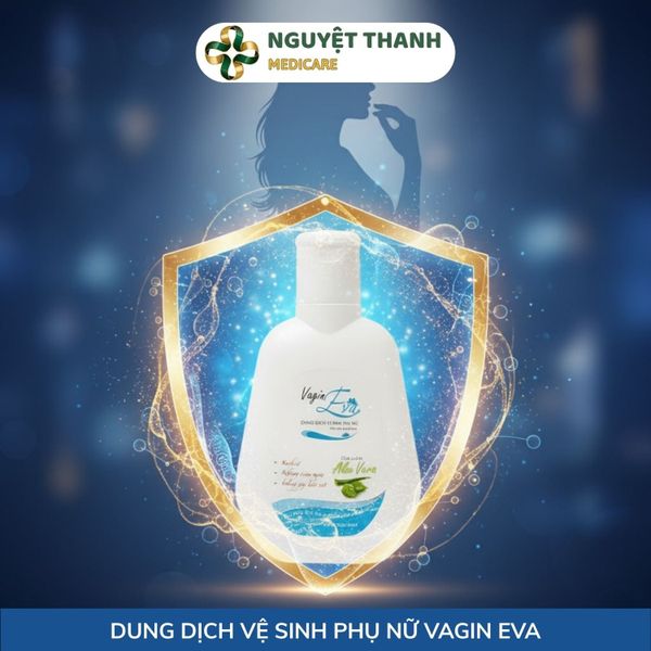 Dung Dịch Vệ Sinh Phụ Nữ Vagin Eva 100ml Chính Hãng, Cân Bằng pH