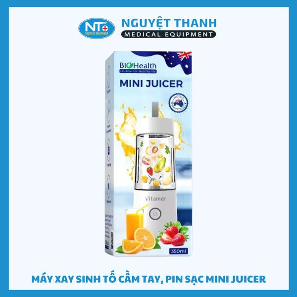 Máy xay sinh tố cầm tay Biohealth Mini Juice