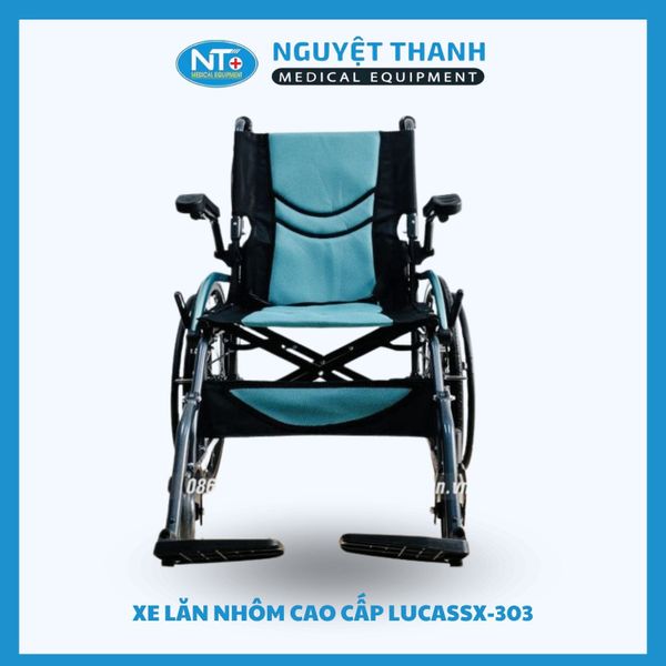 Xe Lăn Tay Du Lịch Cao Cấp Lucass X-303