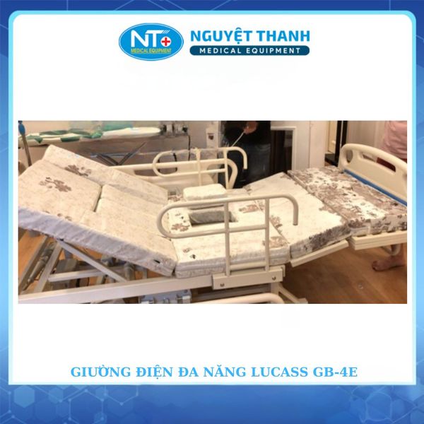 Giường Bệnh Nhân Điện Đa Năng Lucass GB-4E