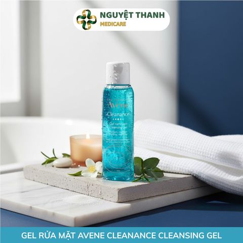 Gel Rửa Mặt Avène Cleanance Cleansing Gel Cho Da Dầu Mụn
