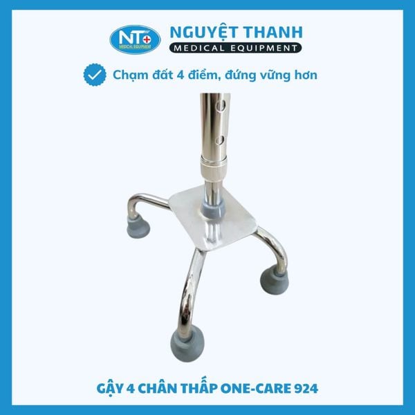 Gậy 4 Chân Thấp One-Care 924