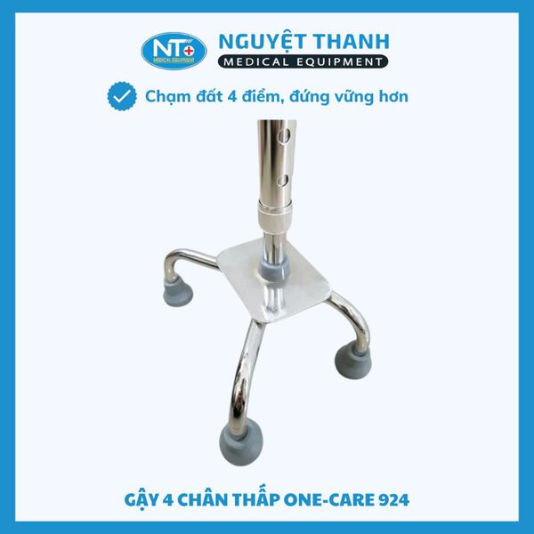 Gậy 4 Chân Thấp One-Care 924