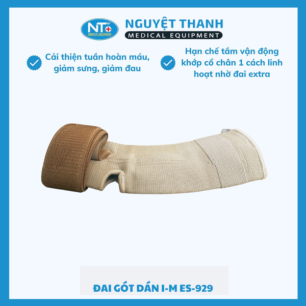 Đai gót dán Mỹ I-Ming ES 929 size L