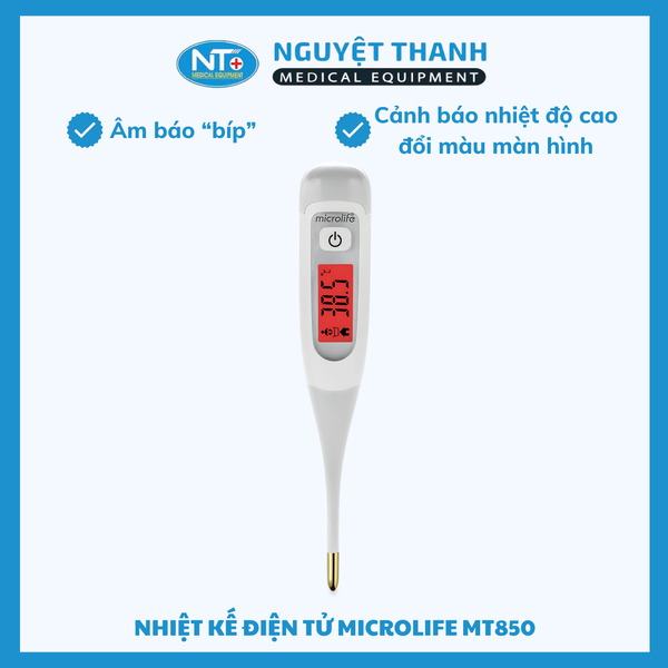 Nhiệt Kế Điện Tử Microlife MT850