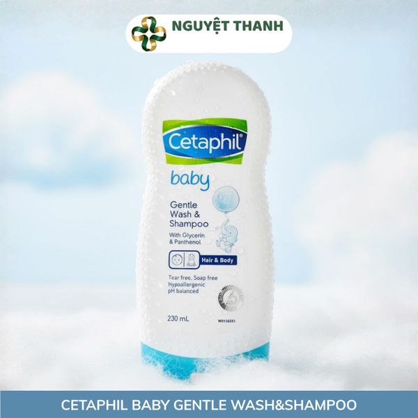 Sữa Tắm Gội Cho Bé Cetaphil Baby Gentle Wash & Shampoo